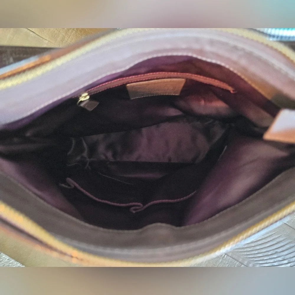 Coach Ashley Scarf Print Hippie Shoulder/Crossbody - Multicolor Logo Sateen - Picture 12 of 13